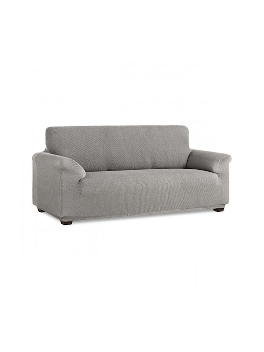 Sofazip Elastic Cover for Four Seater sofa Light Gray 260εκ. 1pcs SZPTGRIDESCHIS