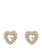 Metrongold Earrings made of Gold 18K with Diamond