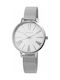 Just Watch Women's Watch with Silver Metal Bracelet