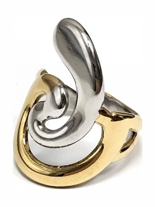 Karma Fashion Damen Ring aus Stahl