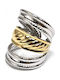 Karma Fashion Damen Ring aus Stahl