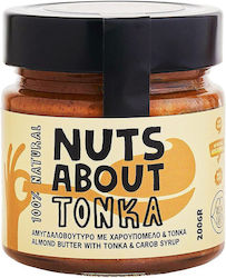 Kiss Earth Nuts About Tonka Unt de migdale cu miere de roșcove și tonka 200gr Kiss Earth Nuts About Tonka Unt de migdale cu miere de roșcove și tonka 200gr