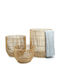 Polihome Set dekorative Körbe 30x30cm 3Stück
