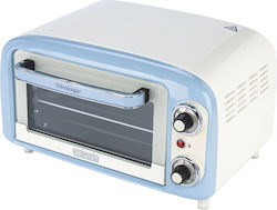 Ariete Vintage Mini Ηλεκτρικό Φουρνάκι 10lt Χωρίς Εστίες Μπλε