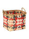 Polihome Set de coșuri decorative Bambus 41buc 2buc