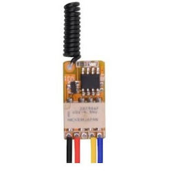 Receptor de telecomandă 1 Canal pentru Telecomenzi de Alarmă Receptor de telecomandă 1 Canal pentru Telecomenzi de Alarmă