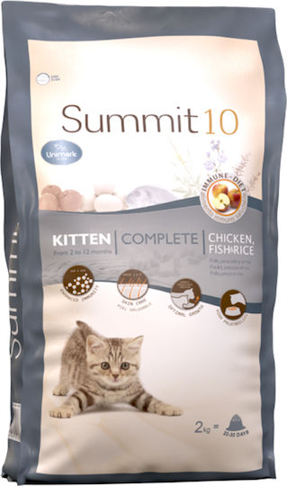 Summit10 Dry Cat Food Fresh Chicken Kittens 2kg