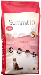 Summit10 Dry Cat Food Hairball Control Chicken Rice & Fish 1.5kg Summit10 Dry Cat Food Hairball Control Chicken Rice & Fish 1.5kg