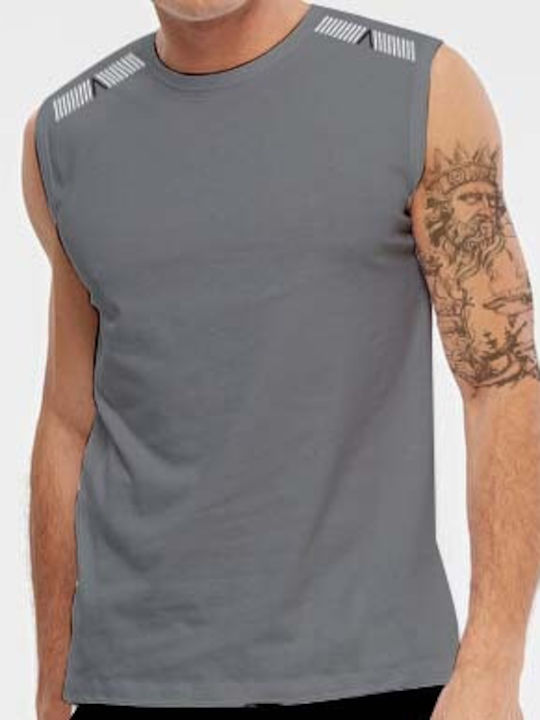 Miami Beach Blouse Gray