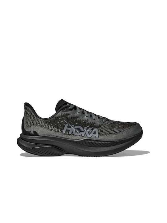 HOKA Mach 6 Men's Running Sport Shoes Black