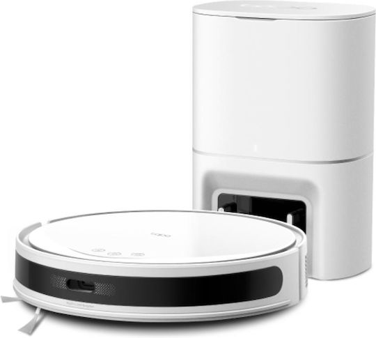 TP-LINK Tapo Rv20 Max Plus Σκούπα Ρομπότ με Χαρτογράφηση Laser & Απορρόφηση 5300Pa Λευκή