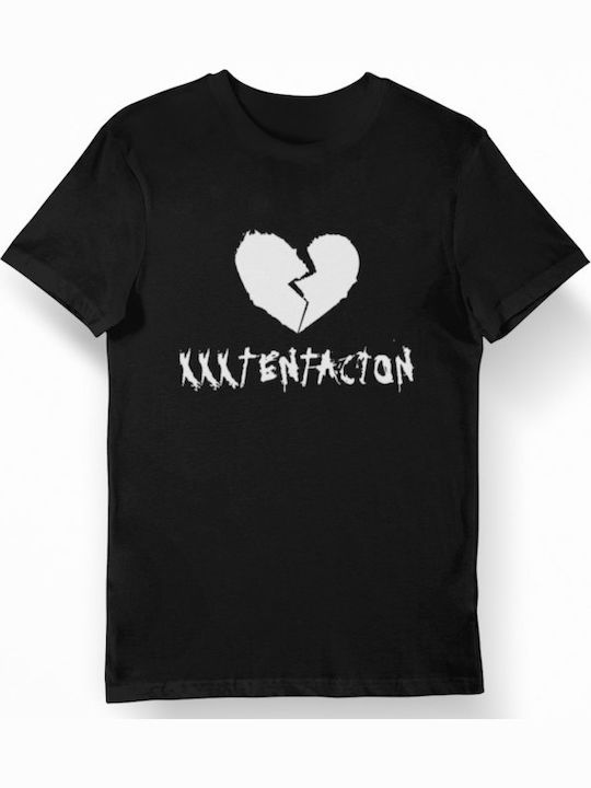 Μπλούζα Μακό Lux In Tenebris Ποιότητας Premium Τύπωμα Xxxtentacion T-shirt Μαύρο