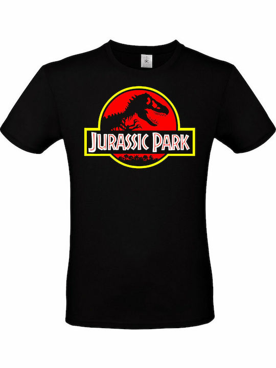 Μπλούζα Μακό Lux In Tenebris Ποιότητας Premium Τύπωμα Jurassic Park T-shirt Black