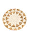 Polihome Denil Rattan Placemats 35x35cm 4 Pieces