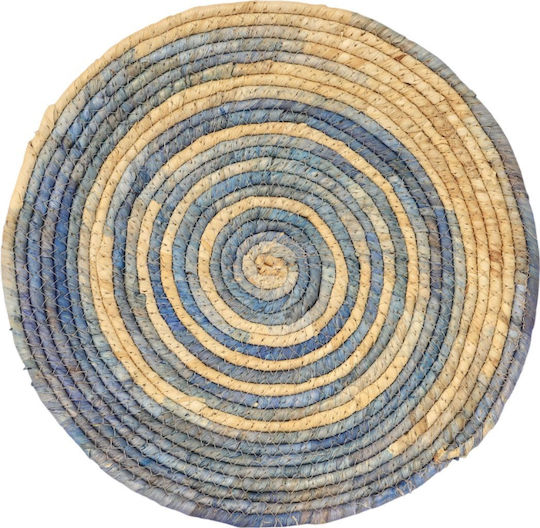 Polihome Whirl Rattan Placemats 38x38cm 4 Pieces