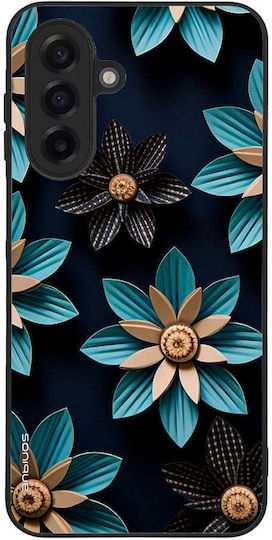 Samsung Galaxy A17 5G Sonique 3D Flower Series Handyhülle Hellblau