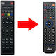 Compatible Remote Control RE-4652-1 for Ψηφιακούς Δέκτες Nova