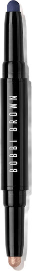 Bobbi Brown Doppellidschatten Matt in cremiger Form Silk / Rich Navy 1.6gr
