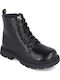 Kids Boots with Zipper Black