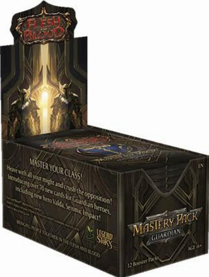 Flesh & Blood Tcg Mastery Pack Guardian Booster Box 12 Packs
