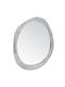 Mirrors & More Lalita Oglindă de Perete cu Gri Ramă din Metalic 56x57cm 1buc