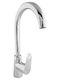 HomeMarkt Kitchen Faucet Counter Silver