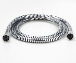 Obus Block Flexible Plastic PVC 160cm Silver Shower Hose