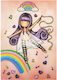 Notebook Saddle Stitch 17x25 40 Sheets Gorjuss #25700