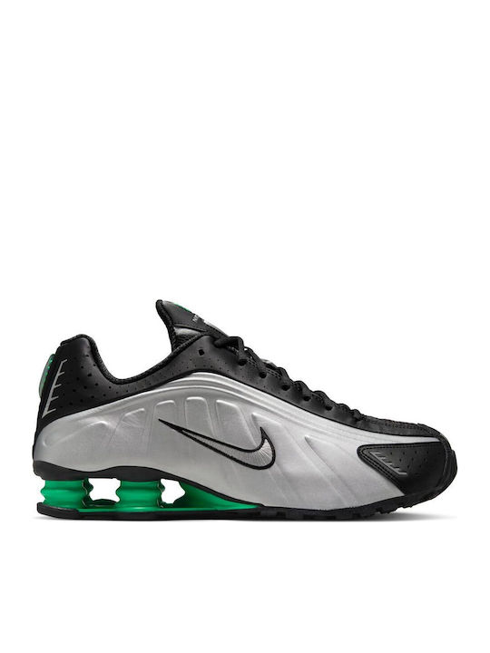 Nike Shox R4 Ανδρικά Sneakers Ασημί