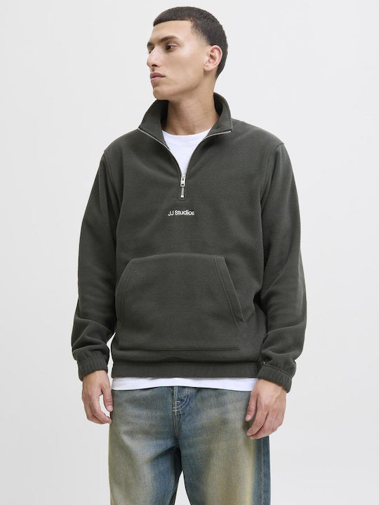 Jack & Jones Long Sleeve Khaki Blouse