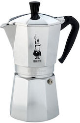 Bialetti Moka Express Moka Cafetieră Pentru Plită Neagră