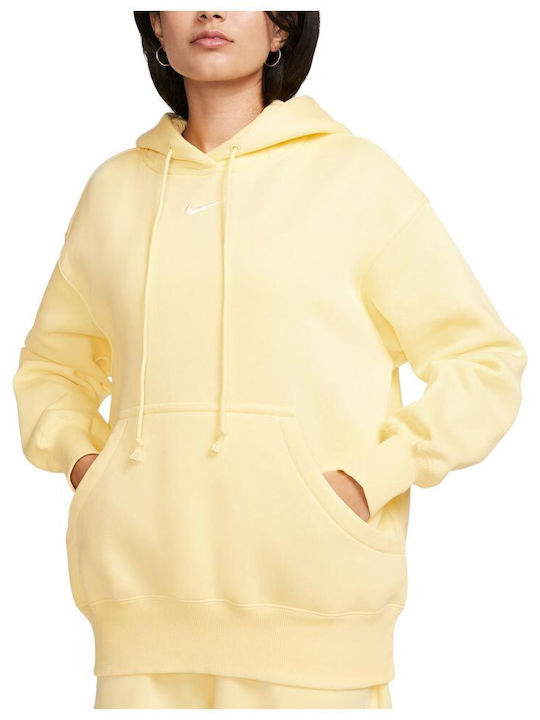 nike womens yellow sweatshirt