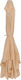 HomeMarkt Ersatzschirmstoff Beige 3x3m