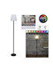 The Home Deco Factory LED Floor Lamp H106xW16.5cm. with RGB Light