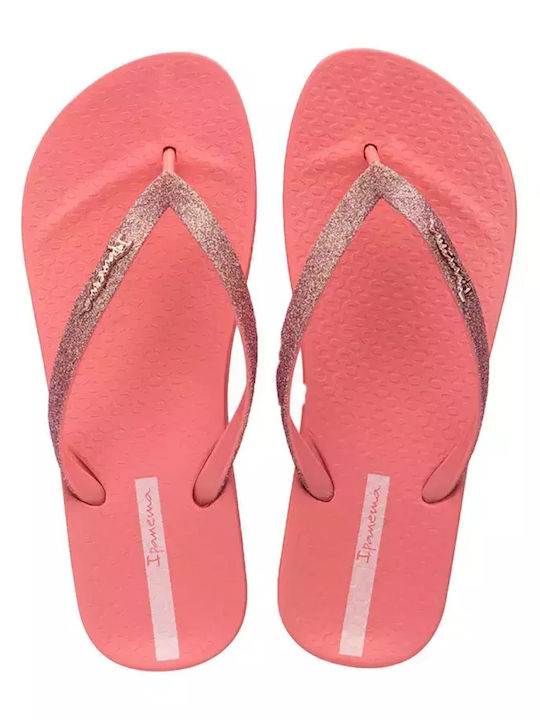 Ipanema Lolita Flip Flops In Rose Gold Colour