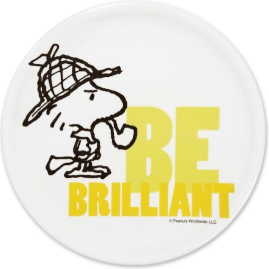 Excelsa Πιατέλα Σερβιρίσματος από Πορσελάνη Peanuts Be: Brilliant με Διάμετρο 31εκ.