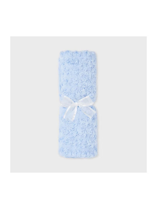 Mayoral Blanket Nursery Swaddling Blankets Light Blue 80x100cm