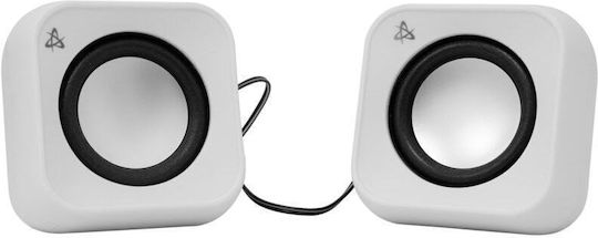 Sbox SP-203 2.0 Speakers 4.4W White