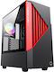 GameMax Contac OC Gaming Middle Tower Carcasă Calculator cu Fereastră Laterală și Iluminare ARGB Negru
