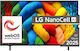 Smart Τηλεόραση 75" 4K UHD LED 75NANO80A3B HDR (2025)
