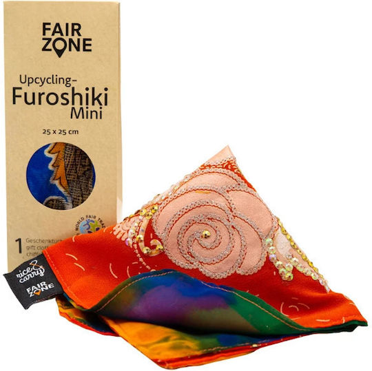 Fair Squared Tesatura Ambalaj Cadou Multicoloră 25x25cm.