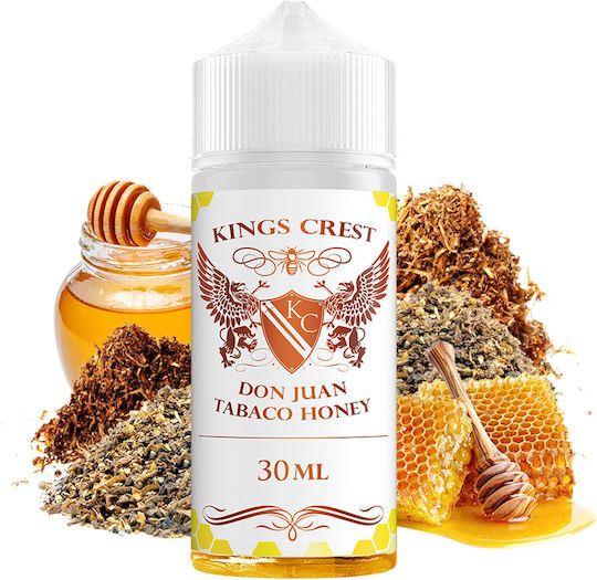 Kings Crest Flavor Shot Don Juan Tabaco 30ml/120ml 1Stück Tabaco Honey
