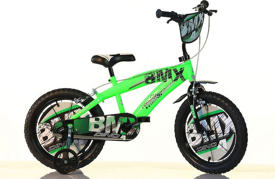 Dino Bikes 14" Kids Bicycle BMX Green