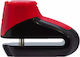 Abus Motorcycle Disc Brake Lock with 5mm Pin in Red