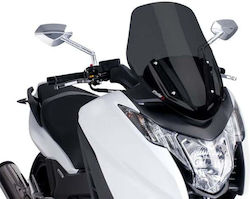Puig Διάφανη Ζελατίνα Μοτοσυκλέτας Windshield V-tech Line Sport για Honda Integra 700 / Integra 750 6283W