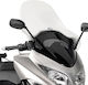 Kappa Moto Vizieră transparentă motocicletă pentru Yamaha T-MAX 500 KD442ST