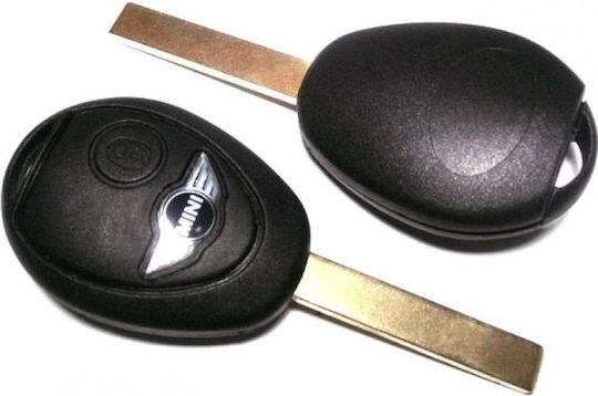 Car Key Shell with Blade with 2 Buttons for Mini Cooper