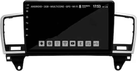 Car Audio System for Mercedes-Benz ML 2012-2015 with Touch Screen 9" Bluetooth USB Wi-Fi GPS