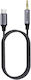 Foneng USB 2.0 Kabel USB-C männlich - 3.5mm Schwarz 1m