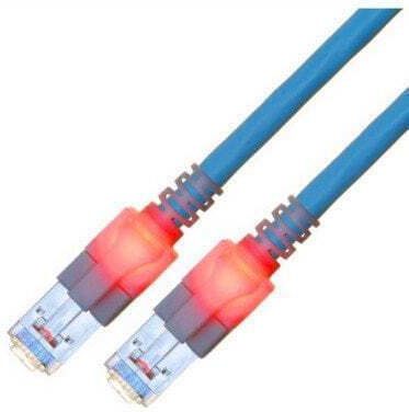 Sacon S/FTP Cat.6 (Gigabit) Καλώδιο Δικτύου Ethernet 5m Μπλε